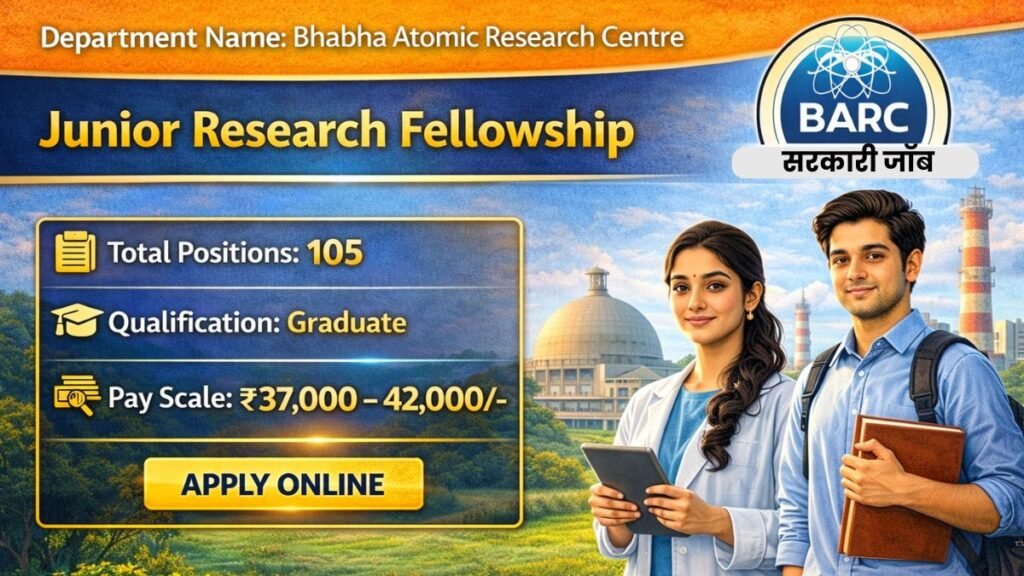 BARC JRF Online Form 2026