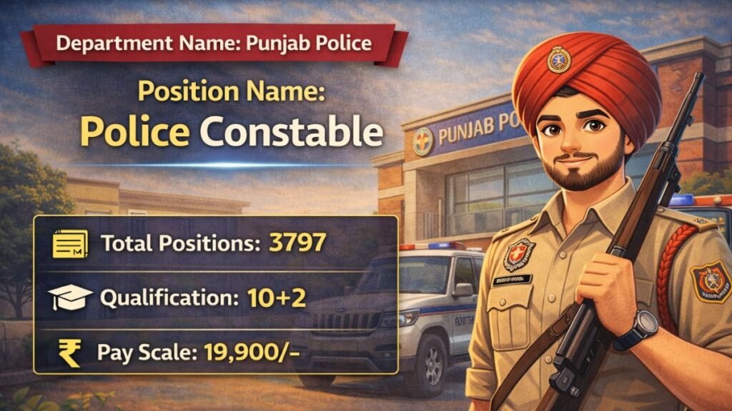 Punjab Police Constable Recruitment 2026